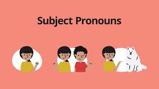 Subject Pronouns – English Grammar Lessons [upl. by Annovaj63]