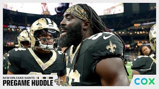 Saints Pregame Huddle vs Buccaneers  2024 NFL Week 6 [upl. by Reeves411]