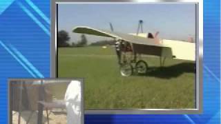 Bleriot XI replica to duplicate crossing English Channel [upl. by Vasily]