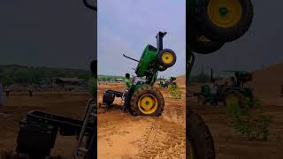 John Deere 5050 d  tochan king  tractor lover new video  new stunt [upl. by Anavrin411]