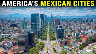 Top 10 Most Mexican Cities In The United States [upl. by Lachman]