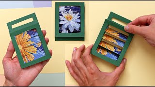 DIY Photo Changing Card  How to Make a Magic Picture Card  Interactive Card Ideas [upl. by Joana247]