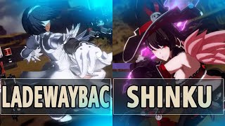 GBVSR🔥Ladewaybac 2B Vs Shinku Beatrix🔥 High Level Gameplay [upl. by Lanod]