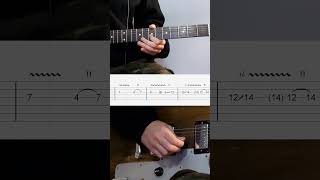 Demon Slayer OP 1 Guitar TAB demonslayer shorts [upl. by Dnalevets]