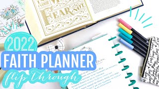 📖 Faith Journal Set Up in a Happy Planner amp Flip Through  2022 Spoonful of Faith Happy Planner [upl. by Enedan]