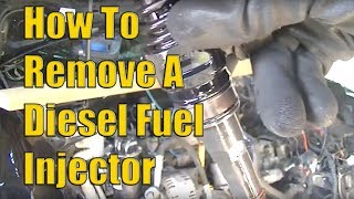 How to Remove VW 20 TDI Diesel Fuel Injectors The Easy Way [upl. by Meletius]