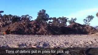 Storm hits Dana Point Doheny beach [upl. by Anatolio]