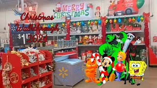 🔔New WalMart Christmas Walkthrough 2024 🎄 [upl. by Nuli391]