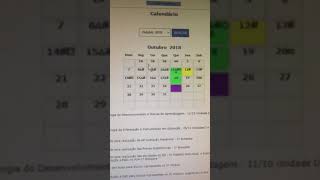 Como usar o calendário da Unip para nao se perder em nada [upl. by Leahcimsemaj]