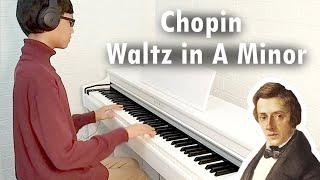 F Chopin  Waltz in A Minor  James Senna [upl. by Ahsinrev]