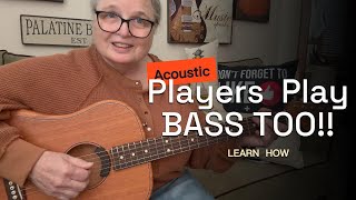 BRING ON THE BASS  Acoustic Guitar TIPS  Learn Four Methods Improve Style Fender Highway [upl. by Naivaj826]