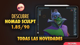 Nomad Sculpt 185190 DESCUBRE LAS NUEVAS HERRAMIENTAS [upl. by Adnorat728]