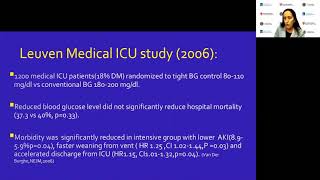 quotUpdates in Management of Hyperglycemia in Hospitalized Patientsquot by Laleh Razavi MD [upl. by Marasco768]