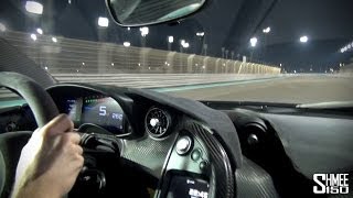 McLaren P1 Incredible HOT LAP Onboard [upl. by Yaeger]