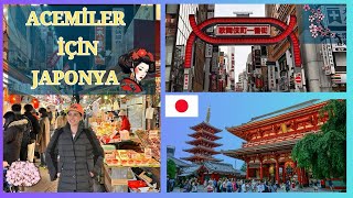 ACEMİLER İÇİN JAPONYA  TOKYO VLOG 2024 [upl. by Aydne659]