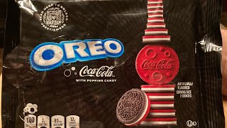 Trying the Limited Edition OREO CocaCola® Cookies with Shane [upl. by Loar324]