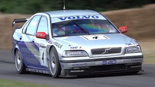 Volvo S40 BTCC Super Touring ex Rydell  5Cylinder Engine Sound with ITBs [upl. by Anez]