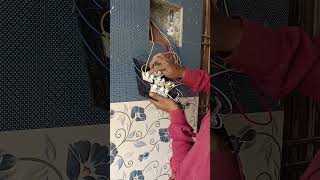 House wiring board connection  earthing wire kya Kam hai trending [upl. by Boony]