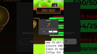 SNIPED 6 Free World Cup Trophy UGC Limited [upl. by Rogerson77]