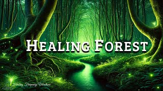 DIVINE RESONANCE 528hz  963hz  Deep Healing amp Spiritual Awakening  HEALING FOREST AMBIENCE [upl. by Ydualc]