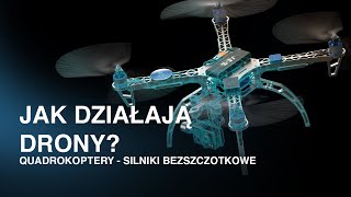 Jak działają drony QUADROKOPTERY  SILNIKI BEZSZCZOTKOWE [upl. by Nodroj]