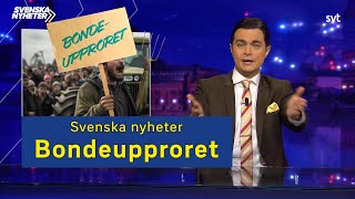 Svenska nyheter  Bondeupproret [upl. by Alvie]