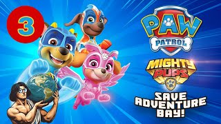 Patrulha Canina Mighty Pups Safe adventure Bay  Episódio 3  A Galinha da Prefeita FUGIU 😨 [upl. by Palla]