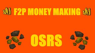 F2P Mining Money Making Guide Oldschool Runescape 2007 OSRS [upl. by Norean]