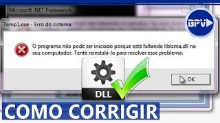 Como Resolver TODOS ERROS de DLL do seu PC Windows [upl. by Clapp]