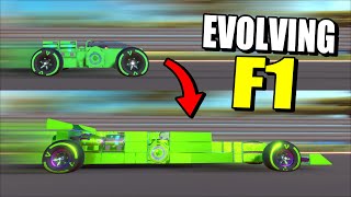 Evolving the Best F1 Car by Survival of the Fittest Trailmakers Multiplayer Gameplay [upl. by Griff]