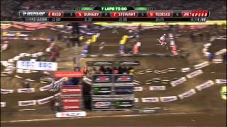 2012 Anaheim 1 Supercross Main Event [upl. by Nevanod801]