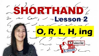 How to write STENO SHORTHAND  Lesson 2 [upl. by Clardy]