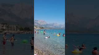 Antalya KEMER Beach walk 🏖💞 turkey Turkiye [upl. by Llevra904]