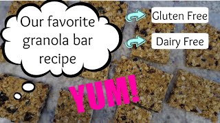 Our Favorite Granola Bar Recipe [upl. by Imaj]