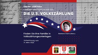 AHNENFORSCHUNG IN DEN USA DIE USVOLKSZÄHLUNG [upl. by Elleinnod]