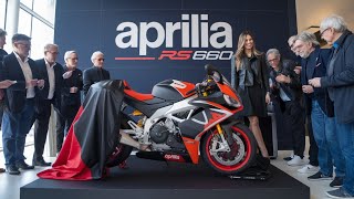 quot2025 Aprilia RS 660 Style Meets Innovation on Two Wheelsquot [upl. by Odlo]