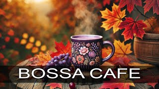 October Jazz ☕ Gentle Winter Coffee Jazz Music and Bossa Nova Piano positive for Uplifting the day [upl. by Eimyaj]