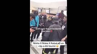 NINHO X NISKA X KOBA LA D CLIP TOURNÉ 📹✅ [upl. by Gnek]