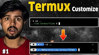 Termux Customization  ❤️ Customize Termux Prompt  Day 1 [upl. by Hairym349]