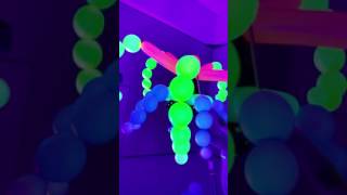 Neon chandelier mag pole install ballooncoach com [upl. by Nebuer]