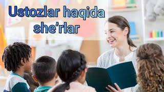 Ustozlar haqida sherlar [upl. by Winni18]