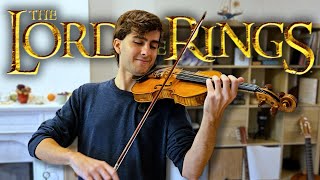 The Lord of the Rings  Concerning Hobbits Shire Theme  Violin Cover [upl. by Alfredo]