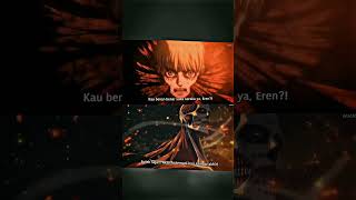 EREN VS ARMIN  EPIC MOMENT jedagjedugattackontitan erenyeager arminarlert [upl. by Hebert]