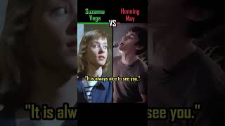 HENNING MAY vs SUZANNE VEGA  Toms Diner  shorts versus music [upl. by Manchester]