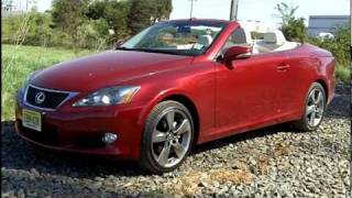 2010 Lexus 250 ISC Convertible Road Test amp Review by Drivin Ivan Katz [upl. by Anirec708]