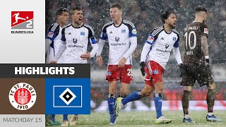 HSV Comes Back After An Embarrassing Start  St Pauli  Hamburger SV  Highlights  Bundesliga 2 [upl. by Alurd]