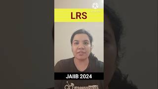 Liberalised Remittance Scheme  JAIIB 2024  shorts  Ambitious Baba [upl. by Eelarol]