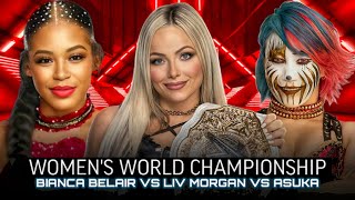 WWE Raw  Liv Morgan vs Bianca Belair vs Asuka Full Match WWE Raw Highlights Today [upl. by Erolyat]