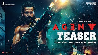 AGENT Teaser  Akhil Akkineni Mammootty  Surender Reddy  Anil Sunkara [upl. by Pitt]