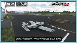 1080p FS2020 Look at Orbx Freeware YRED in Australia and a Skypark run in the Arrow [upl. by Inafit74]